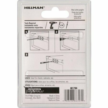 Hillman 1 SOLID BRASS BROAD HINGE 851190